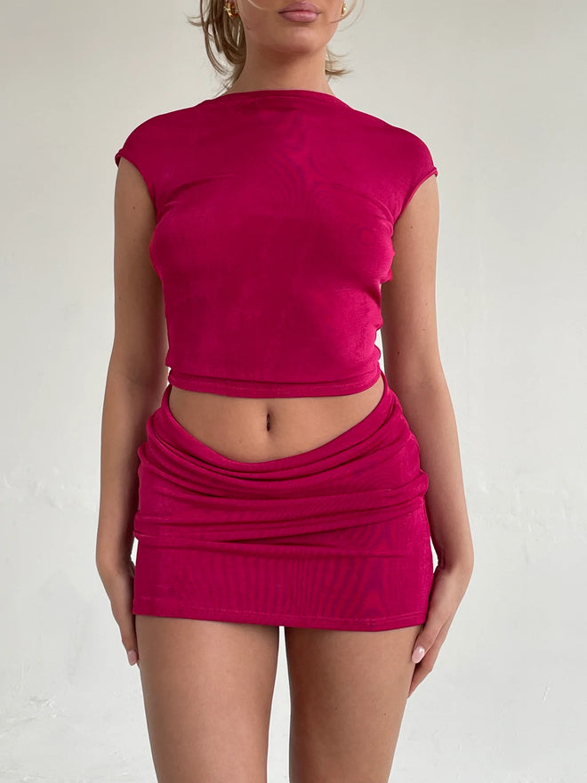 Rosa Mini Skirt - Size M